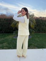 COLETE DE ALFAIATARIA AMARELO CLARO FERRACHE - Image 2