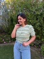 CALÇA DE GANGA AZUL WIDE LEG PONTO CHIC - Image 2