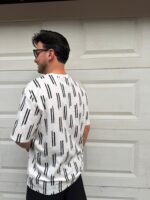 T SHIRT BRANCA COM PADRÃO DUPLA RISCA ANTONY MORATO - Image 2