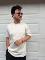 T-SHIRT BÁSICA BEGE GIANNI LUPO