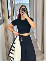 TOP PRETO PONTO CHIC - Image 3