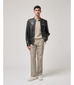 CAMISOLA DE MALHA BEGE TEXTURADA GIANNI LUPO - Image 6