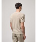 CAMISOLA DE MALHA BEGE TEXTURADA GIANNI LUPO - Image 2