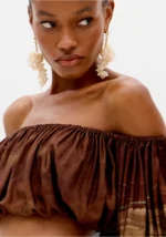 TOP CAICAI ESTAMPADA MARBLE LANÇA PERFUME - Image 6