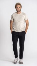 T-SHIRT BEGE FÉLIX JEF