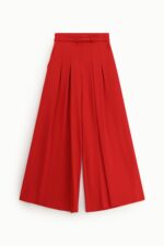 CALÇA VERMELHA COM PREGAS IMPERIAL - Image 2