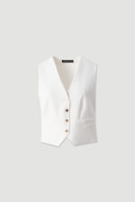 COLETE BRANCO DE ALFAITARIA FERRACHE - Image 2