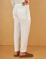 CALÇA DE LINHO OFF-WHITE ZOLF - Image 3
