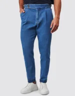 CALÇA DENIM FIVELA BLEACH ZOLF