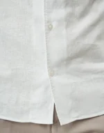 CAMISA DE LINHO COM BOLSOS BRANCO ZOLF - Image 3