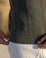 POLO ESTRUTURA COM FECHO VERDE MILITAR ZOLF - Image 3