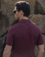 POLO TRICOT ESTRUTURADO COM BOTÕES BORGONHA ZOLF - Image 3