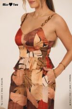 CALÇA FLUIDA ESTAMPADO ABSTRACTO MISS YOU - Image 2