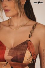 TOP ESTAMPADO ABSTRACTO COM ALÇAS MISS YOU - Image 2