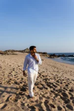 CAMISA DE RISCAS AZUL BEBÉ JOVITS - Image 2