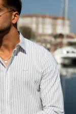 CAMISA DE RISCAS VERDE JOVITS - Image 2