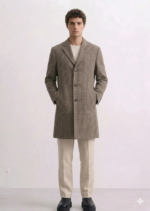 SOBRETUDO PADRÃO XADREZ JOVITS