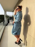 CONJUNTO DE GANGA CAMISA E CULLOTE COM APLICAÇÕES METÁLICAS PONTO CHIC - Image 4