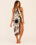 PAREO SOL E FOLHAGEM PONTO CHIC