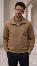 BLUSÃO BEGE COM FECHO JOVIT’S