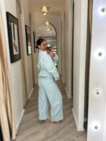 CONJUNTO GANGA CLARA CASACO E CALÇA PONTO CHIC - Image 6