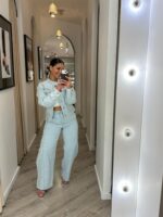 CONJUNTO GANGA CLARA CASACO E CALÇA PONTO CHIC - Image 4