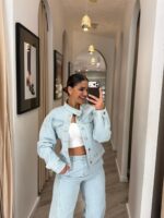 CONJUNTO GANGA CLARA CASACO E CALÇA PONTO CHIC - Image 5