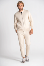 BOMBER BEGE COM FECHO FREITAS JEF