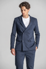 BLAZER HAMILTON AZUL ÀS RISCAS JEF