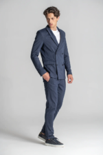 BLAZER HAMILTON AZUL ÀS RISCAS JEF - Image 4