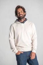 HOODIE BEGE HUGO JEF