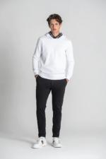 HOODIE BRANCO HUGO JEF