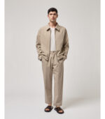 CALÇA BEGE SEMI CLÁSSICA COM ELÁSTICO GIANNI LUPO