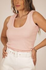 TOP ROSA COM APLICAÇÕES EM BRILHO MISS YOU - Image 2