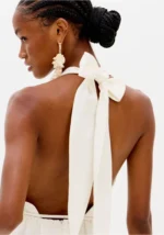 VESTIDO CRU FOLHO CONTRASTE LANÇA PERFUME - Image 4