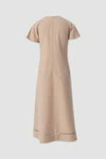 VESTIDO MIDI BEGE MINIMALISTA FERRACHE - Image 2
