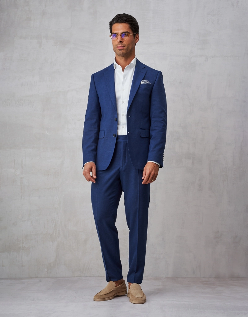 262906004_Blazer-Linho-azul_1 FATO DE LINHO AZUL ZOLF - Image 1