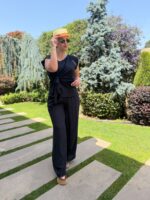 CONJUNTO AZUL MARINHO FLUIDO PONTO CHIC - Image 2
