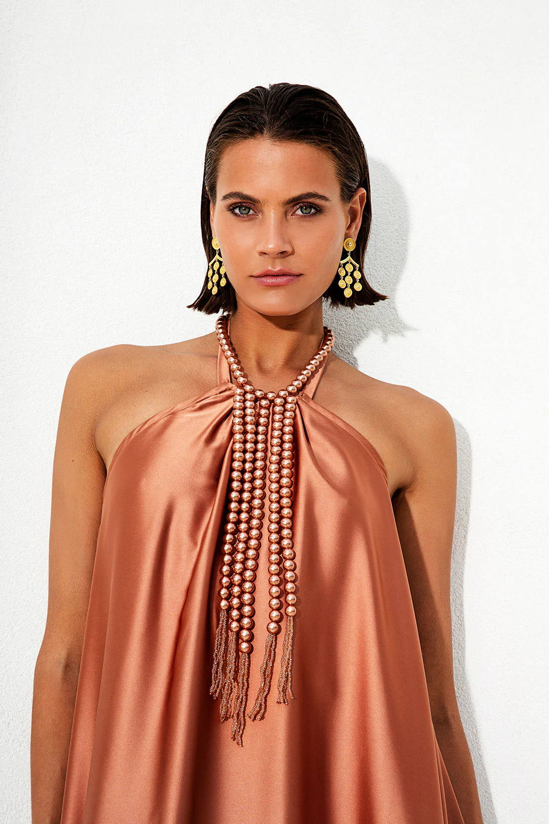 T4312_T4312NGROSPLAN COLAR DE PÉROLAS BRONZE DECORATIVO PONTO CHIC - Image 1
