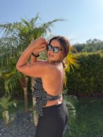 TOP PRETO E BRANCO ÀS BOLINHAS PONTO CHIC - Image 3