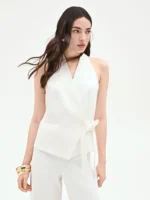 COLETE BRANCO COM LAÇO RINASCIMENTO - Image 5